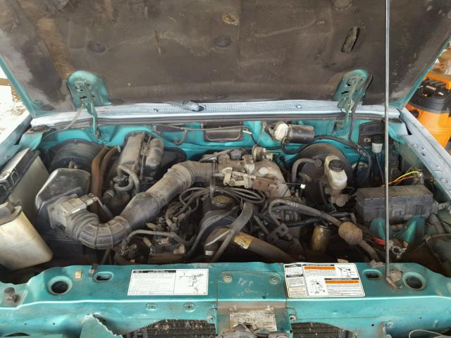 1FTCR10A7PPA95322 - 1993 FORD RANGER BLUE photo 7