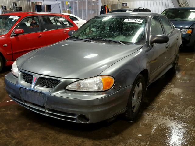 1G2NE52E95M150531 - 2005 PONTIAC GRAND AM S ნაცრისფერი ფოტო 2