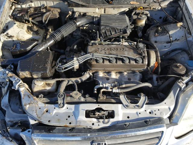 2HGEJ6619YH587541 - 2000 HONDA CIVIC BASE SILVER photo 7