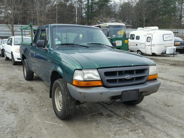 1FTYR14V4YTA89442 - 2000 FORD RANGER SUP GREEN photo 1