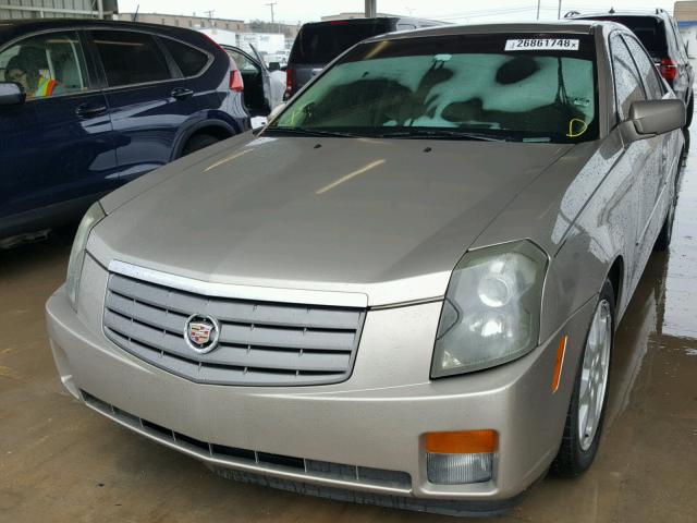 1G6DM57N430157087 - 2003 CADILLAC CTS GOLD photo 2