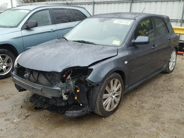 JM1BK34M791250182 - 2009 MAZDA SPEED 3 石墨色 照片 2