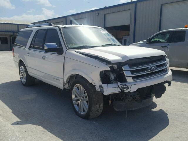 1FMJK1LT7HEA25580 - 2017 FORD EXPEDITION WHITE photo 1