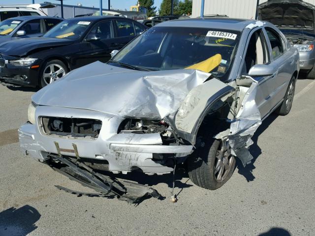 YV1RS592862542344 - 2006 VOLVO S60 2.5T SILVER photo 2