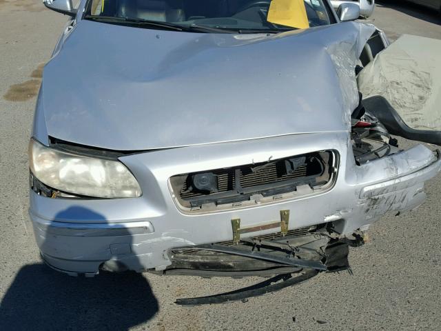 YV1RS592862542344 - 2006 VOLVO S60 2.5T SILVER photo 7