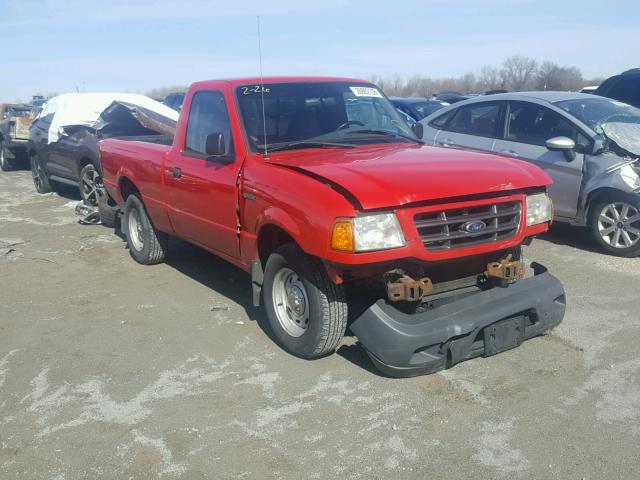 1FTYR10D93PA31633 - 2003 FORD RANGER RED photo 1