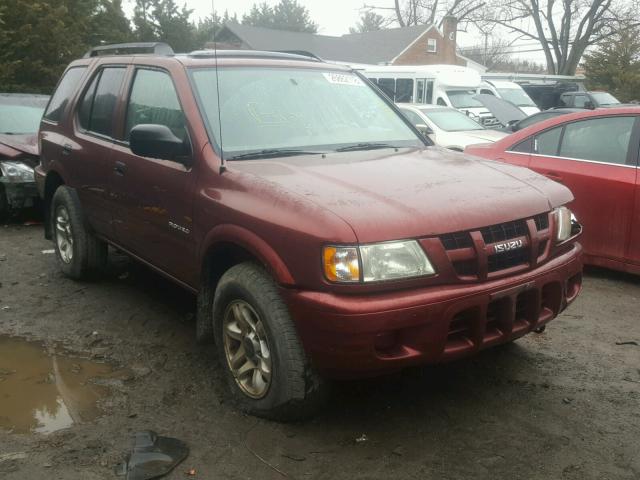 4S2CK58W534311048 - 2003 ISUZU RODEO S RED photo 1