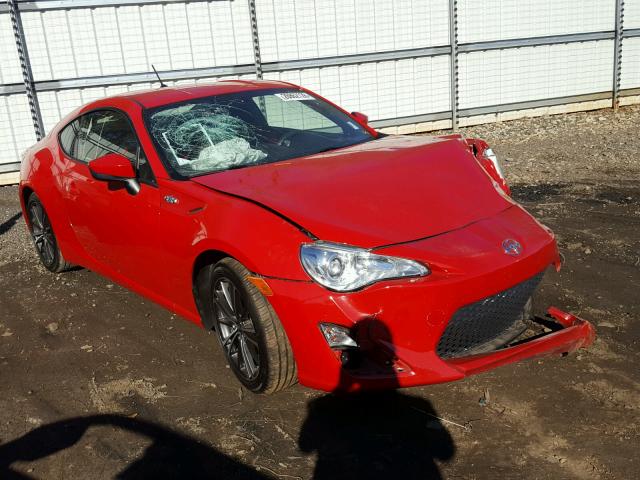 JF1ZNAA18D1726667 - 2013 TOYOTA SCION FR-S წითელი ფოტო 1