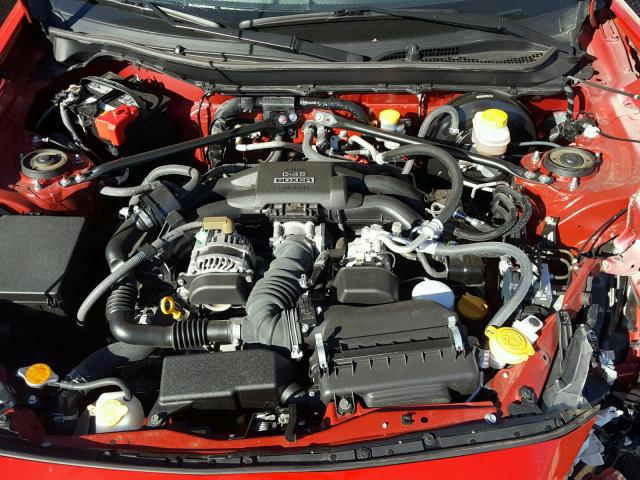 JF1ZNAA18D1726667 - 2013 TOYOTA SCION FR-S წითელი ფოტო 7