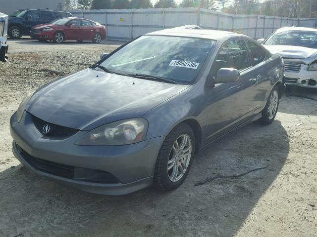 JH4DC54815S005160 - 2005 ACURA RSX GREEN photo 2