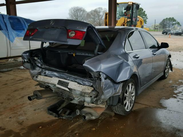 JH4CL96866C017056 - 2006 ACURA TSX BLUE photo 4