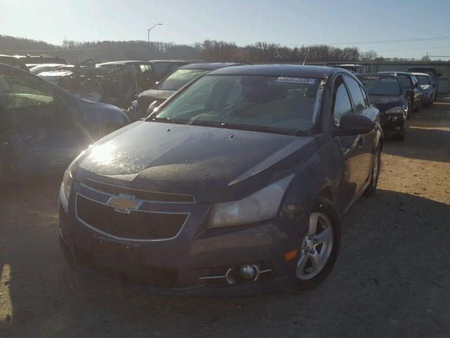 1G1PC5SB7D7171870 - 2013 CHEVROLET CRUZE LT CHARCOAL photo 2