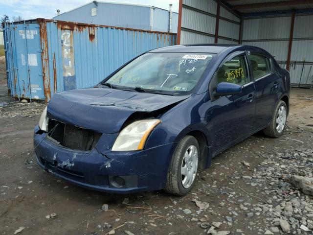 3N1AB61E67L641116 - 2007 NISSAN SENTRA 2.0 BLUE photo 2