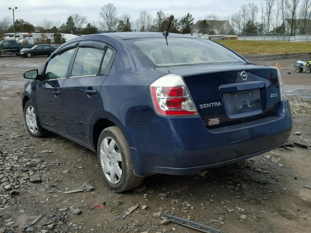 3N1AB61E67L641116 - 2007 NISSAN SENTRA 2.0 BLUE photo 3