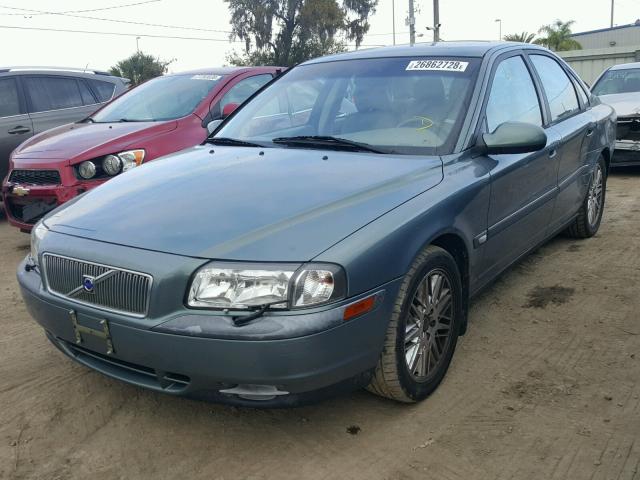 YV1TS94D511209426 - 2001 VOLVO S80 GREEN photo 2