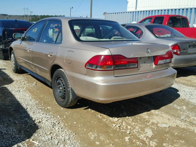 1HGCG56411A063735 - 2001 HONDA ACCORD LX GOLD photo 3