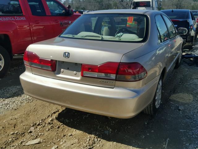 1HGCG56411A063735 - 2001 HONDA ACCORD LX GOLD photo 4