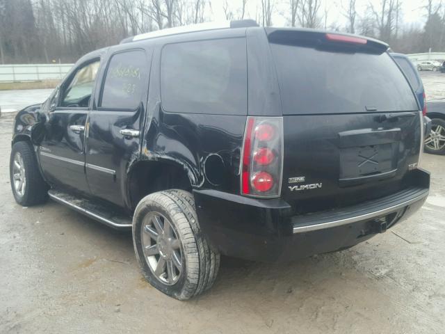 1GKFK03299J114317 - 2009 GMC YUKON DENA BLACK photo 3