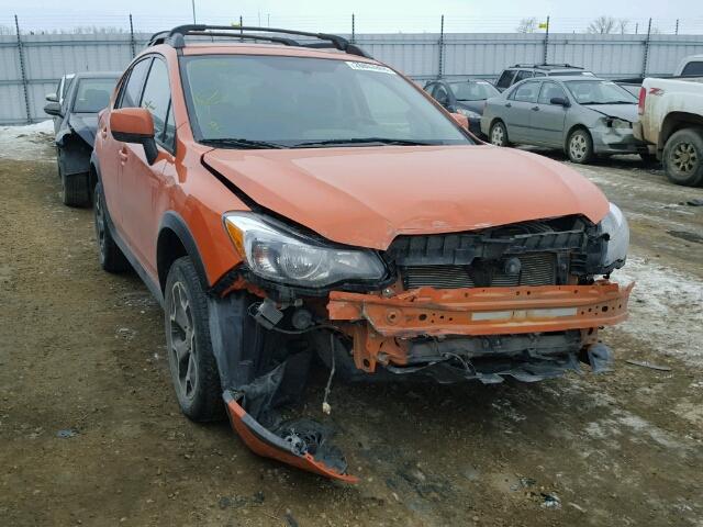 JF2GPACC6E8236748 - 2014 SUBARU XV CROSSTR ORANGE photo 1