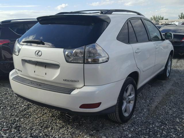 2T2GA31U26C045014 - 2006 LEXUS RX 330 WHITE photo 4