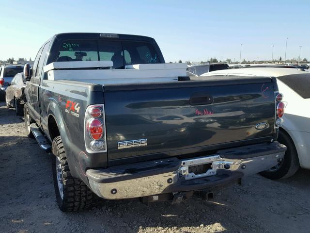 1FTSW21P76EC48420 - 2006 FORD F250 SUPER BLUE photo 3