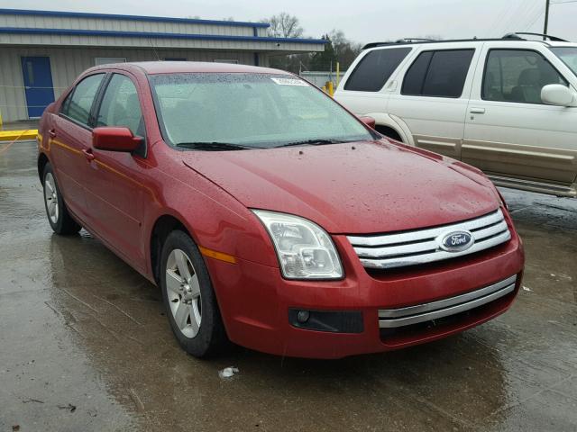 3FAHP07Z57R129581 - 2007 FORD FUSION SE RED photo 1