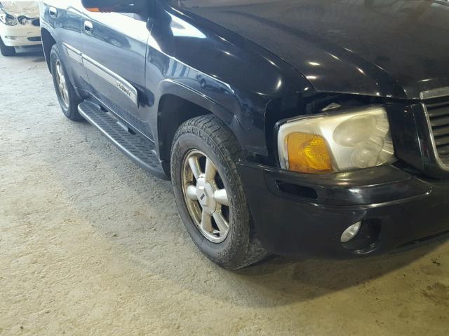 1GKDS13S942435693 - 2004 GMC ENVOY BLACK photo 9