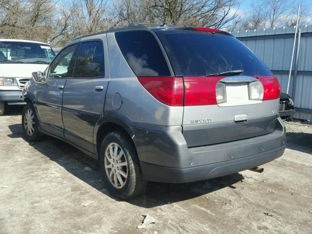 3G5DB03E85S550363 - 2005 BUICK RENDEZVOUS SILVER photo 3