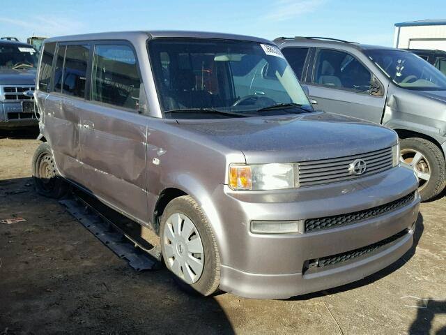 JTLKT334364049313 - 2006 TOYOTA SCION XB SILVER photo 1