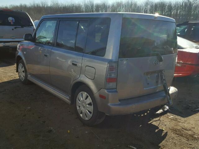 JTLKT334364049313 - 2006 TOYOTA SCION XB 银色 照片 3