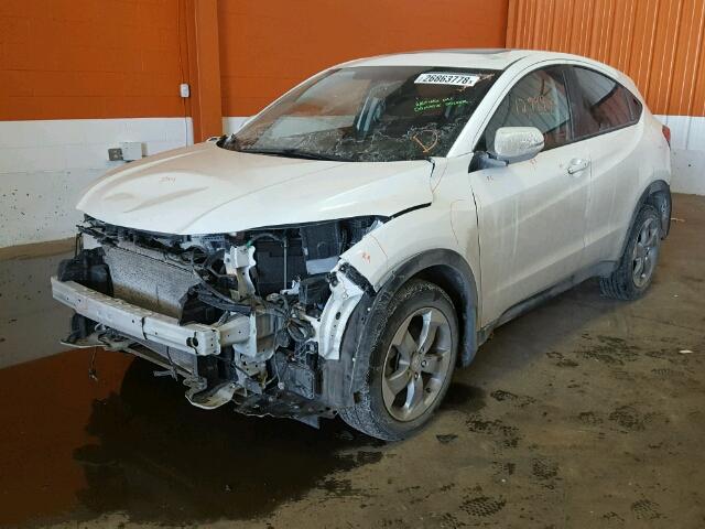 3CZRU6H59HM100213 - 2017 HONDA HR-V EX WHITE photo 2