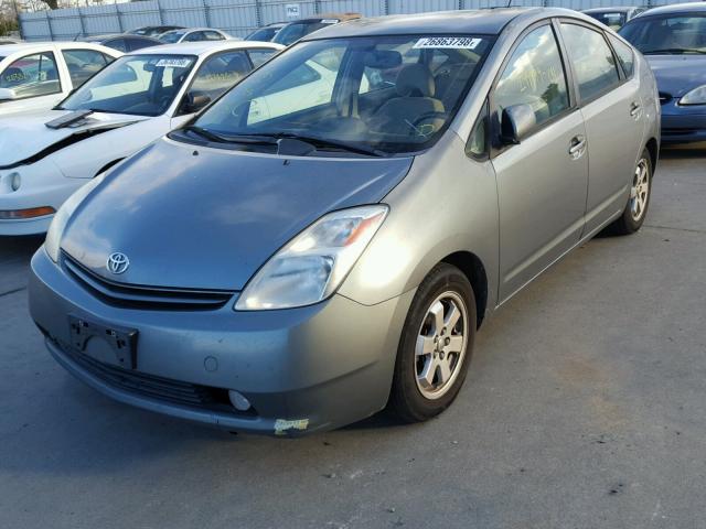 JTDKB20U540079057 - 2004 TOYOTA PRIUS GREEN photo 2