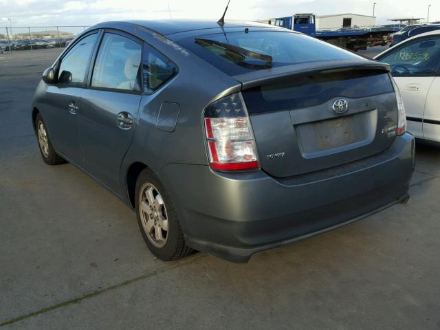 JTDKB20U540079057 - 2004 TOYOTA PRIUS GREEN photo 3