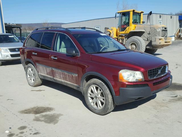 YV1CZ91H841128203 - 2004 VOLVO XC90 T6 MAROON photo 1