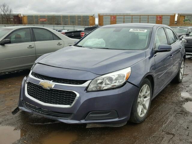 1G11C5SL4EF240410 - 2014 CHEVROLET MALIBU 1LT BLUE photo 2