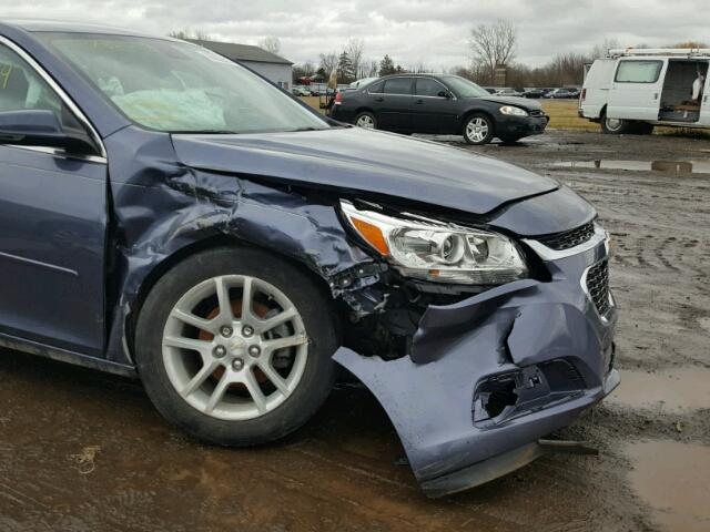 1G11C5SL4EF240410 - 2014 CHEVROLET MALIBU 1LT BLUE photo 9