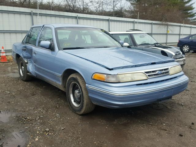 2FALP71W1TX168813 - 1996 FORD CROWN VICT BLUE photo 1