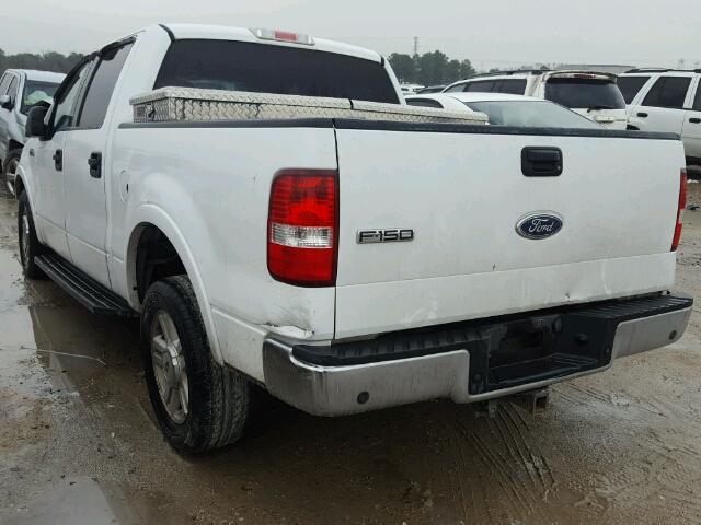 1FTPW12534KB95968 - 2004 FORD F-150 LARI WHITE photo 3