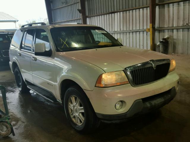 5LMEU68H04ZJ32063 - 2004 LINCOLN AVIATOR WHITE photo 1