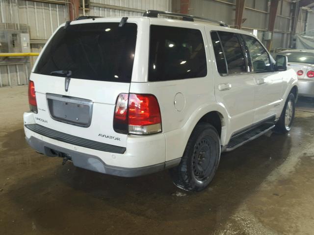 5LMEU68H04ZJ32063 - 2004 LINCOLN AVIATOR 白色 照片 4