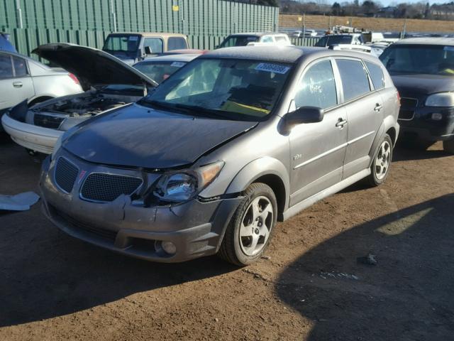 5Y2SL65807Z426794 - 2007 PONTIAC VIBE GRAY photo 2