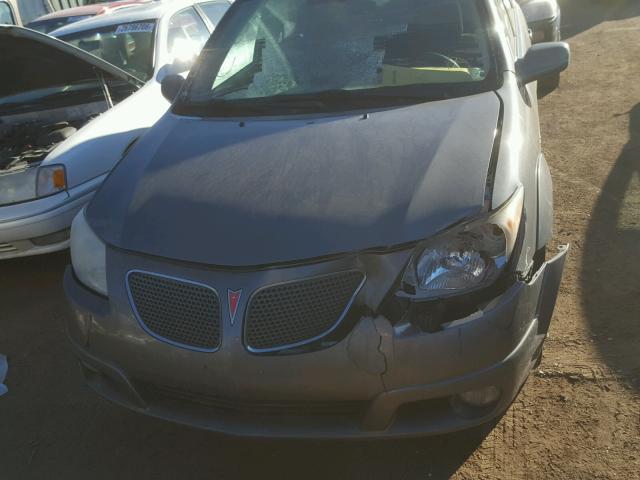 5Y2SL65807Z426794 - 2007 PONTIAC VIBE GRAY photo 9