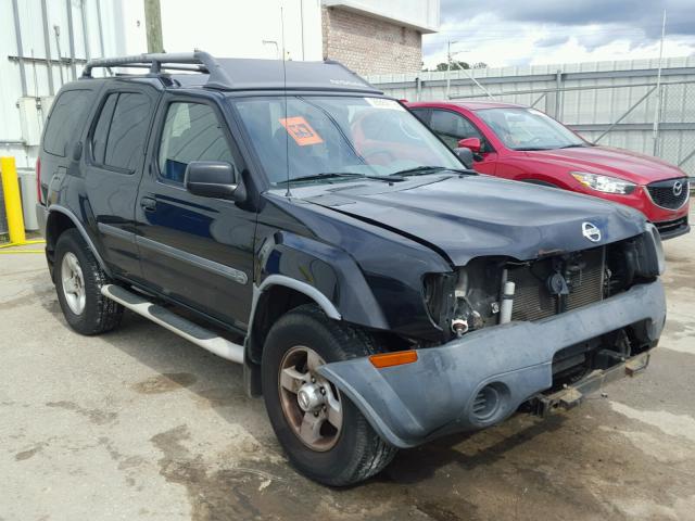 5N1ED28T04C675612 - 2004 NISSAN XTERRA XE BLUE photo 1