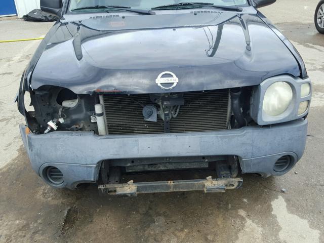 5N1ED28T04C675612 - 2004 NISSAN XTERRA XE BLUE photo 7