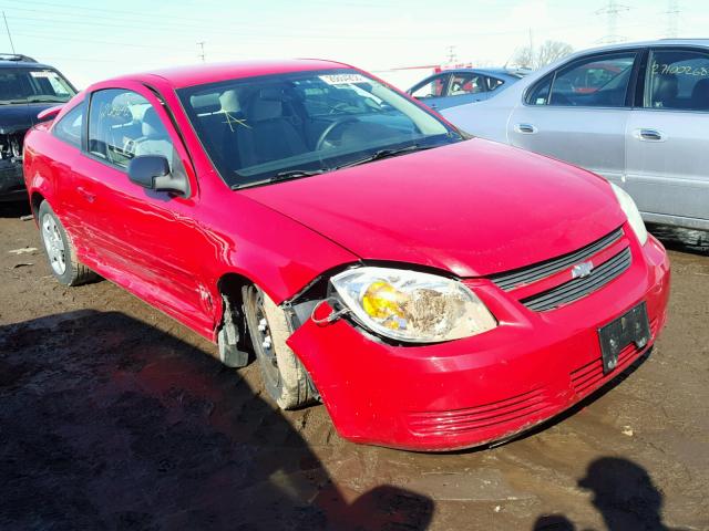 1G1AK15F767646176 - 2006 CHEVROLET COBALT LS RED photo 1