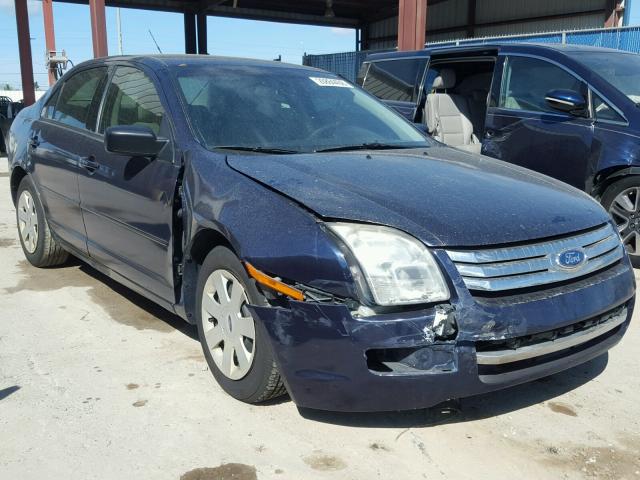 3FAHP06Z07R171268 - 2007 FORD FUSION S BLUE photo 1