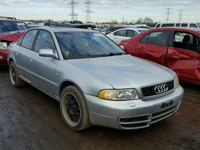 WAUDC68D5YA128840 - 2000 AUDI A4 1.8T QU SILVER photo 1