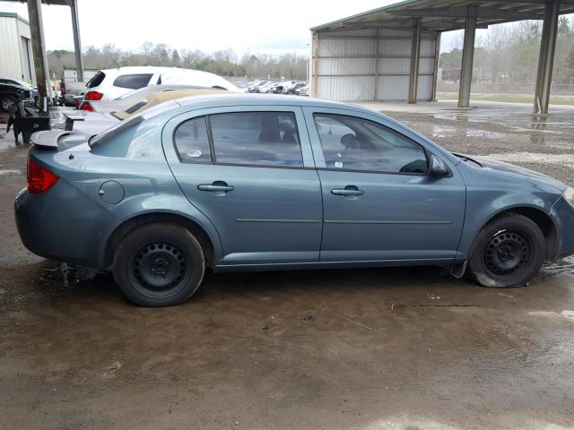 1G1AD5F56A7230782 - 2010 CHEVROLET COBALT 1LT BLUE photo 9