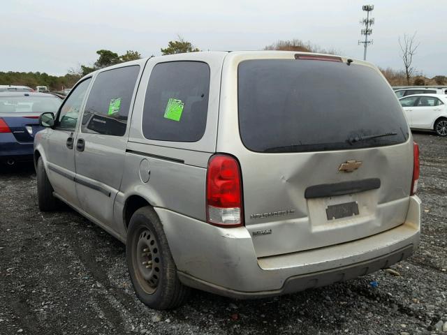 1GNDV23W08D206977 - 2008 CHEVROLET UPLANDER L 棕色 照片 3