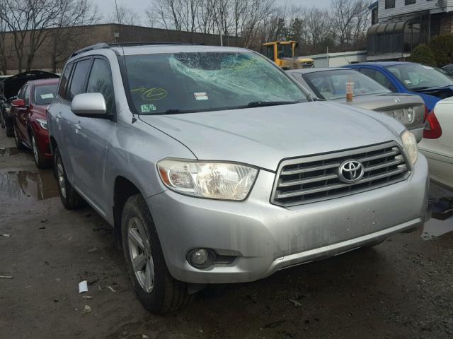 JTEES41A882092498 - 2008 TOYOTA HIGHLANDER SILVER photo 1